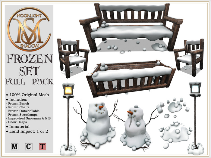 [MoonSha] Frozen Set - FULL PACK (Boxed)