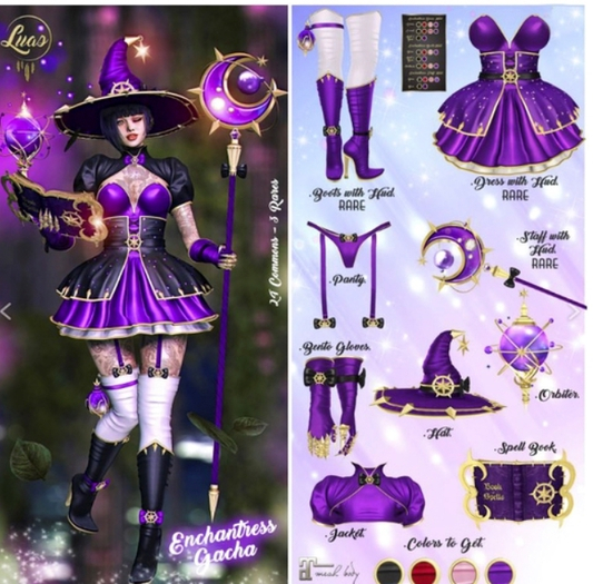 Luas Enchantress Boots RARE