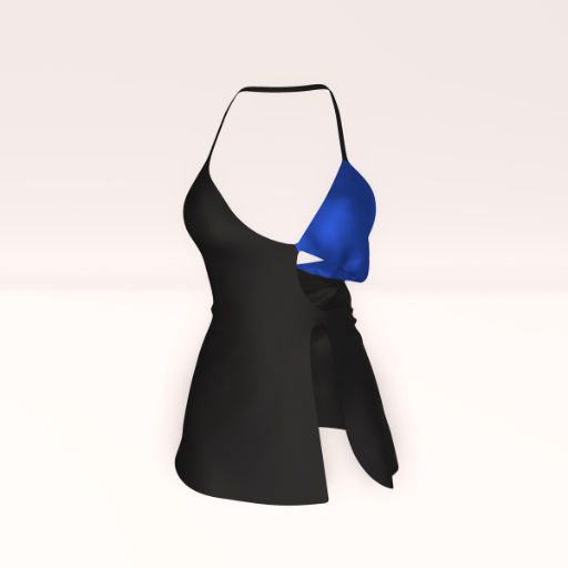 [UnBound] - D01 Multi-Color Dress Black 