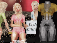 #KLUBB "Jaye" Wet Tee [Dandelion]