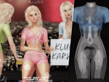 #KLUBB "Jaye" Wet Tee [Crystal Meth]