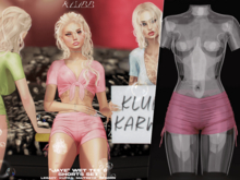 #KLUBB "Jaye" Wet Shorts [Virginity]