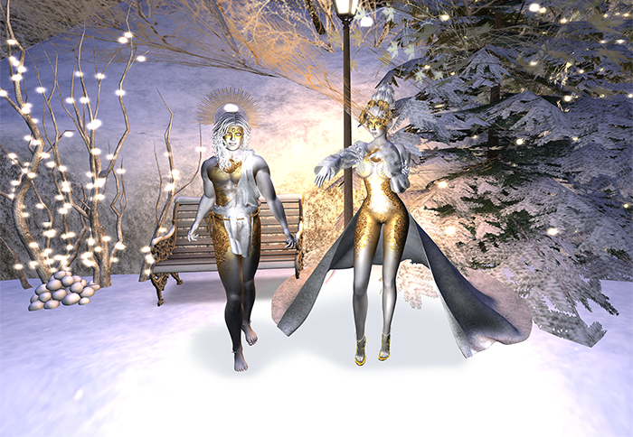 Photo art - Snow entities