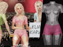 #KLUBB "Jaye" Wet Shorts [Bad Influence]