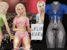 #KLUBB "Jaye" Wet Tee [Pretty Poison]