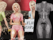 #KLUBB "Jaye" Wet Tee [Coke]