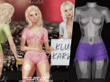 #KLUBB "Jaye" Wet Shorts [Vacation]