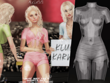 #KLUBB "Jaye" Wet Shorts [Coke]