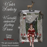 * Winter Fantasy Black Frame *