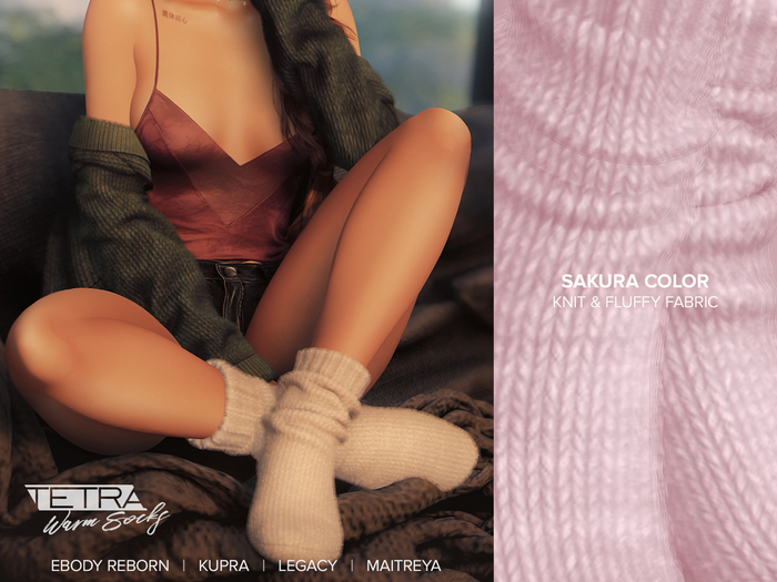 TETRA - Warm socks (Sakura)