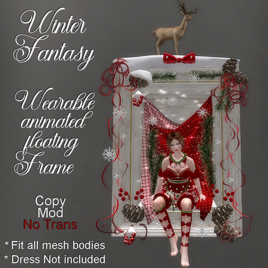 * Winter Fantasy Red Frame *