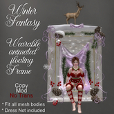* Winter Fantasy Purple Frame *