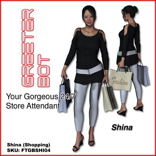 *FTGB* Shina (Shopping) Greeter Bot