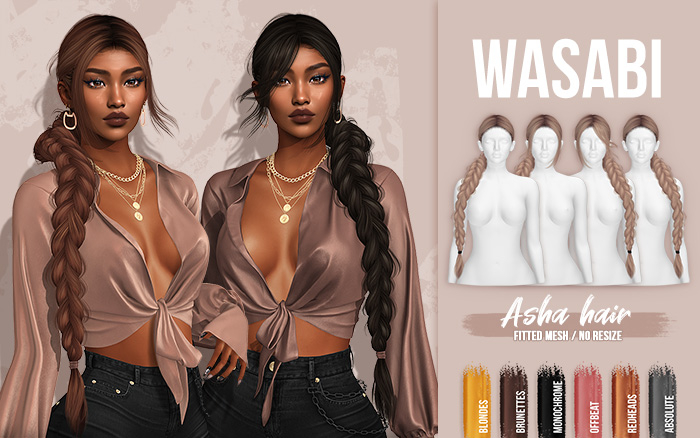 Wasabi // Asha Hair - Absolute Pack