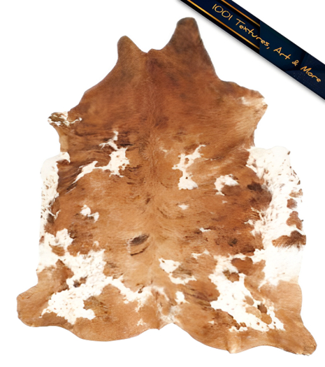 Brown Cow Fur Rug Alpha Texture - Full Perm