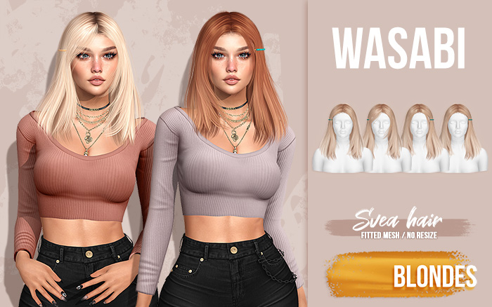 Wasabi // Svea Hair - Blondes