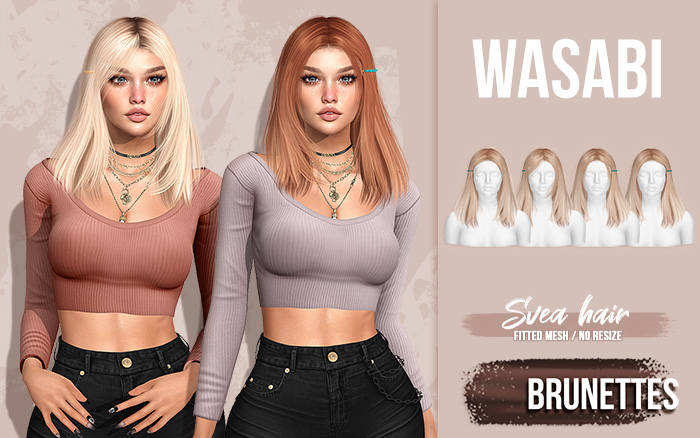 Wasabi // Svea Hair - Brunettes