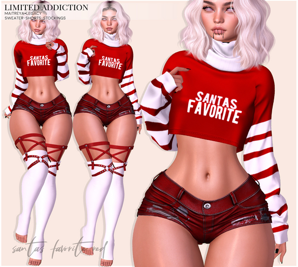 Limited Addiction - Santas Favorite Red