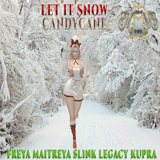 ~MM~ LET IT SNOW CANDYCANE