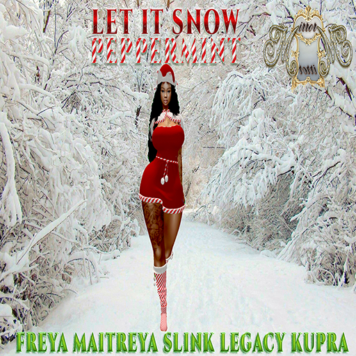 ~MM~ LET IT SNOW PEPPERMINT
