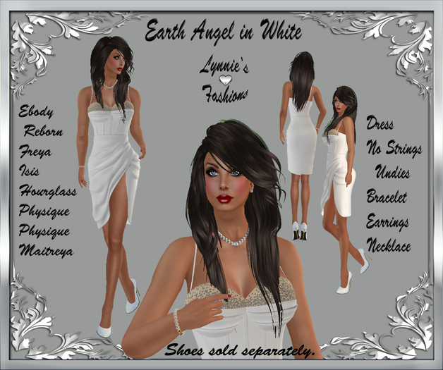 EARTH ANGEL IN WHITE UNPACK