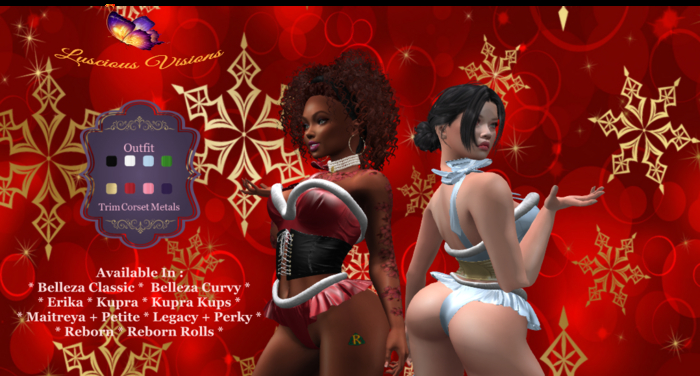 LV-Naughty Elf Outfit