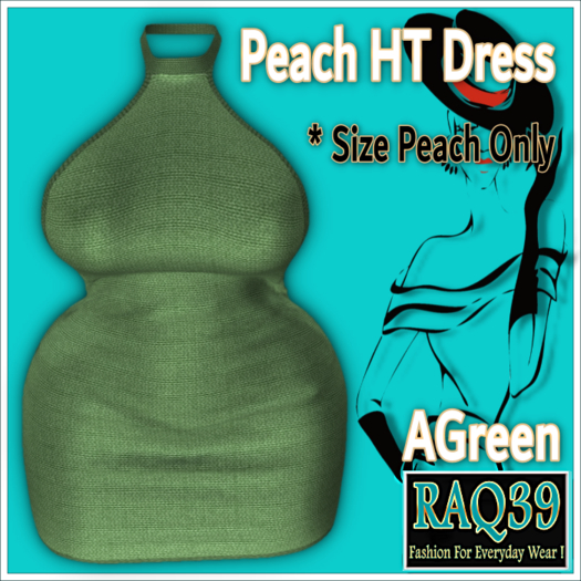 [R39] PEACH HT Dress-AGreen