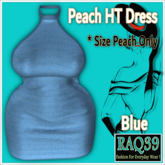 [R39] PEACH HT Dress-Blue