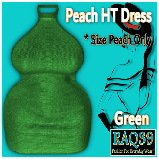 [R39] PEACH HT Dress-Green