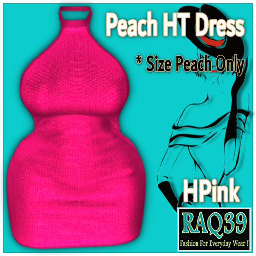[R39] PEACH HT Dress-HPink