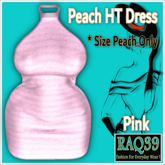 [R39] PEACH HT Dress-Pink