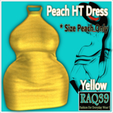 [R39] PEACH HT Dress-Yellow
