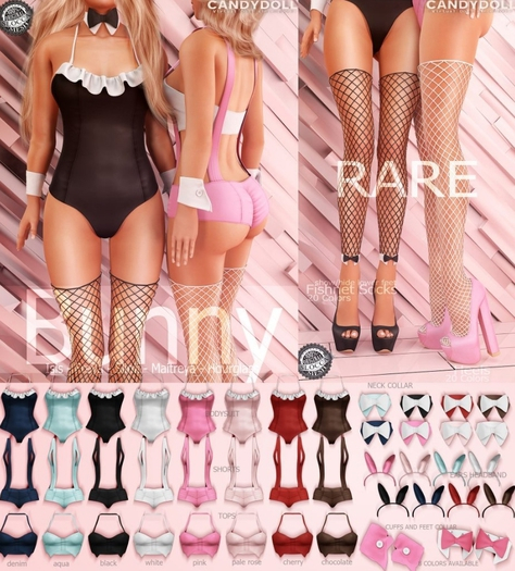 _CD_Bunny Collection Collar Neck Pale Rose