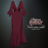 POISON ROUGE Yulieta Dress Cherry