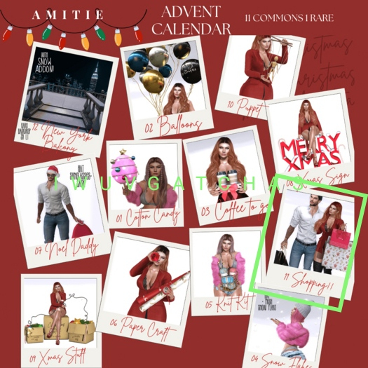 11. Amitie Advent Calendar Gacha