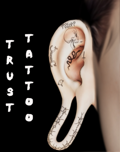 PROFANATION Trust Tattoo Swallow Dropped Ears