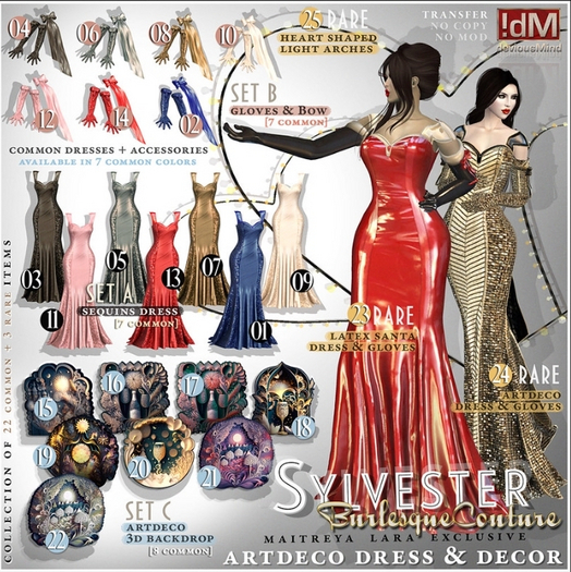 16 !dM Sylvester **GOLD CHAMPAGNE BOTTLE** Backdrop (BOX)