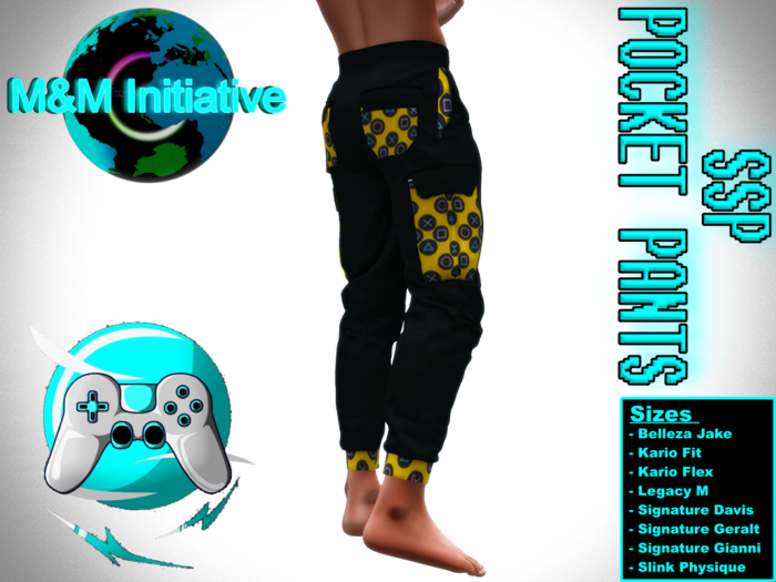 M&M Initiative - Delivery Hud - SSP Pocket Pants - Yellow
