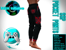 M&M Initiative - Delivery Hud - SSP Pocket Pants - Red