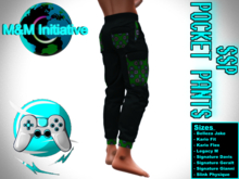 M&M Initiative - Delivery Hud - SSP Pocket Pants - Green