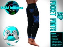 M&M Initiative - Delivery Hud - SSP Pocket Pants - Blue