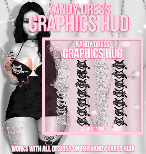 ::LL:: Kandy Dress Graphics HUD 