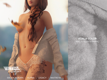 TETRA - Off-shoulder cardigan (Koala)