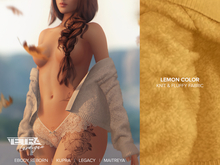 TETRA - Off-shoulder cardigan (Lemon)
