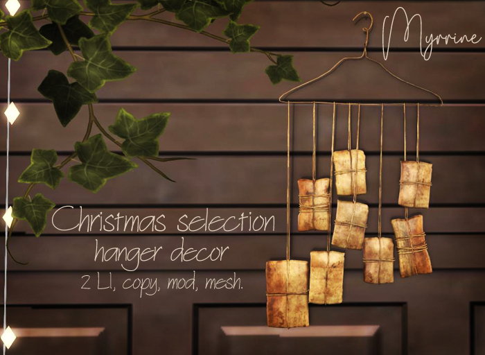 Christmas selection - hanger decor