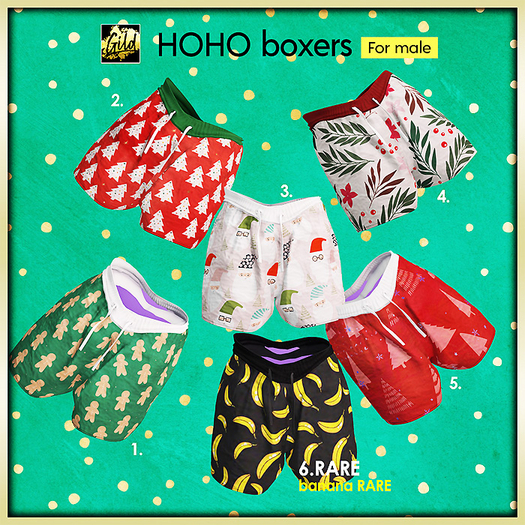 3. legacy(m) [Gild] HOHO boxers_santa BOX