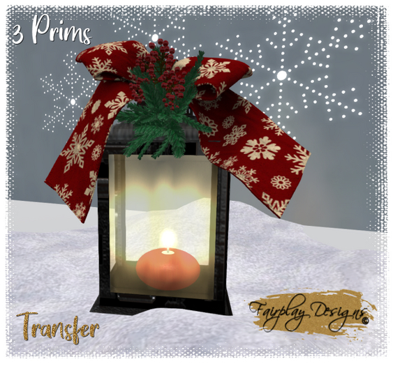~R~Cozy Holiday Lantern~