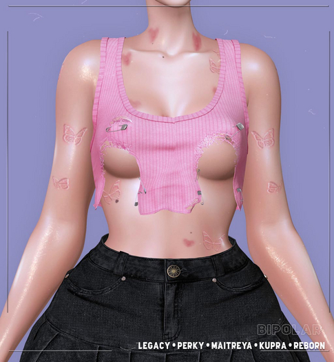 Bipolar - Kyon Top - Pink