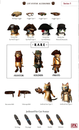 **JPK Cat Abatar  Accessories BOX  (Jetboard Yin Yan2)