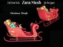 ZM - Christmas Sleigh - FULL PERM MESH